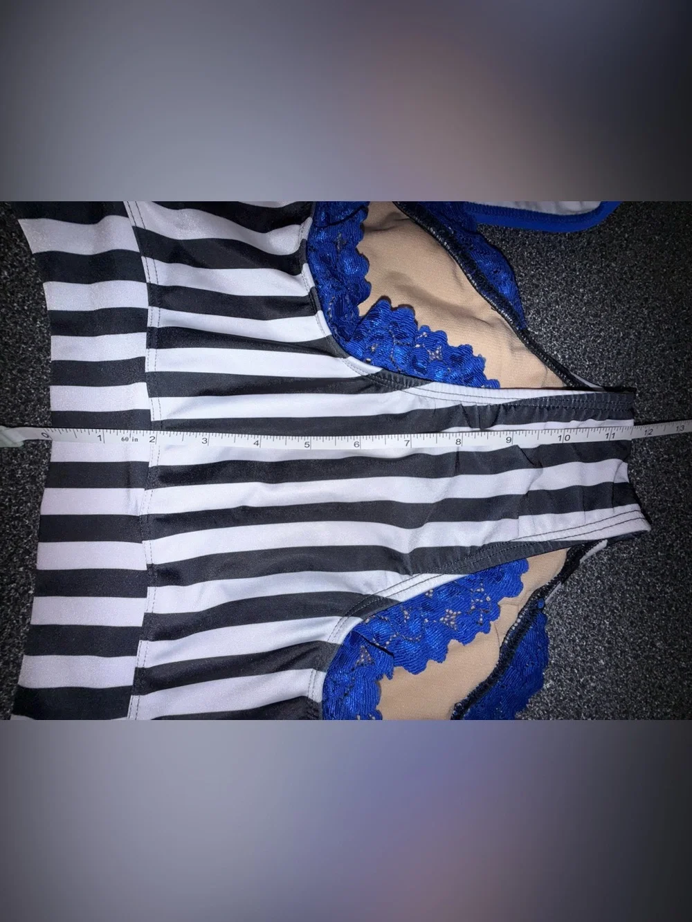 Kandi Kouture Striped Dance Set Size Adult Medium